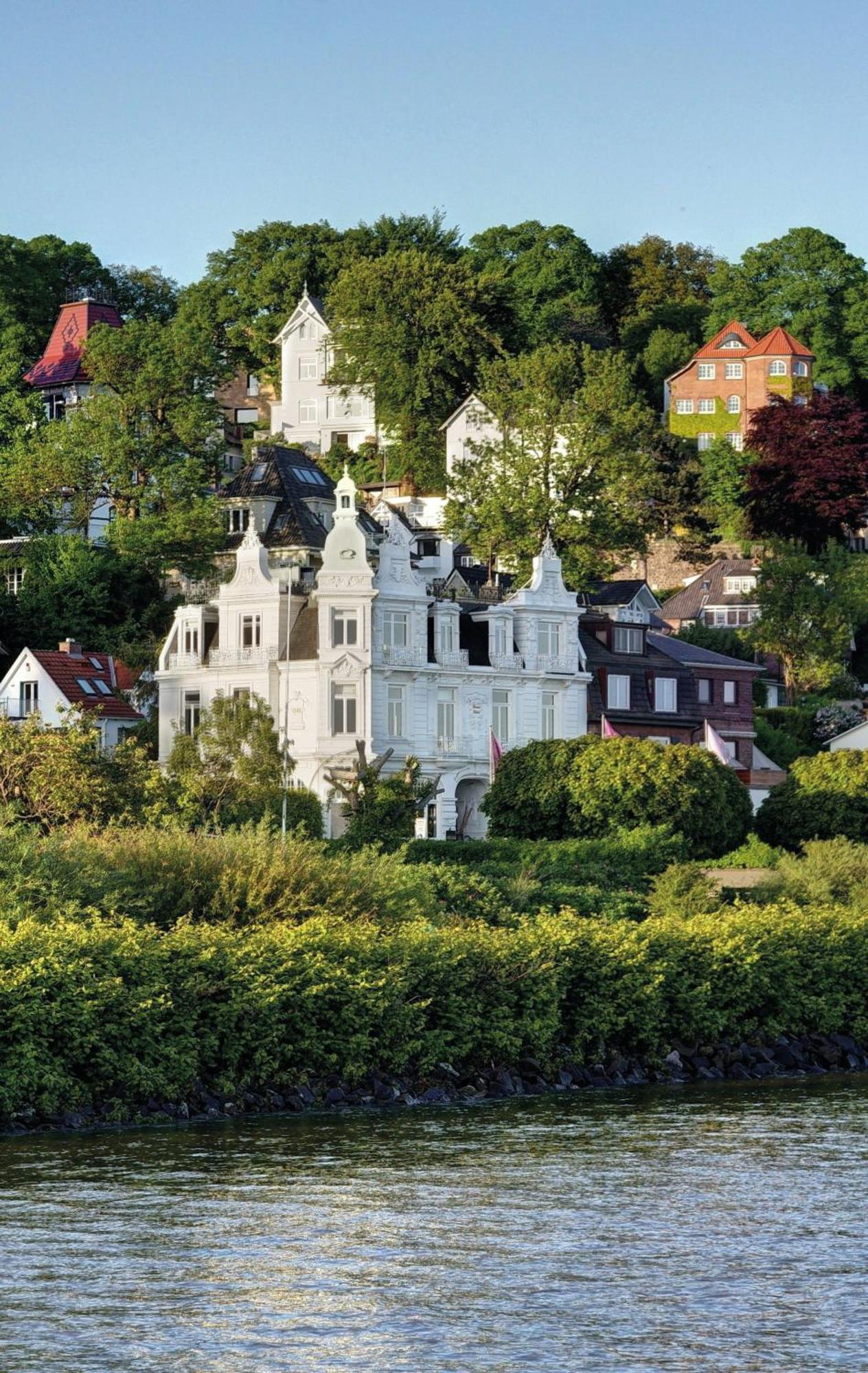 Strandhotel Blankenese Hamburg Exterior foto